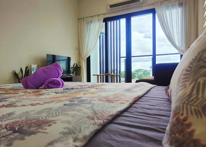 Gem Suites Minimalist 2Br 4Beds Entire Apartment