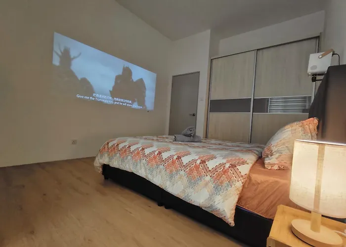 Gem Suites Minimalist 2Br 4Beds Entire Apartment
