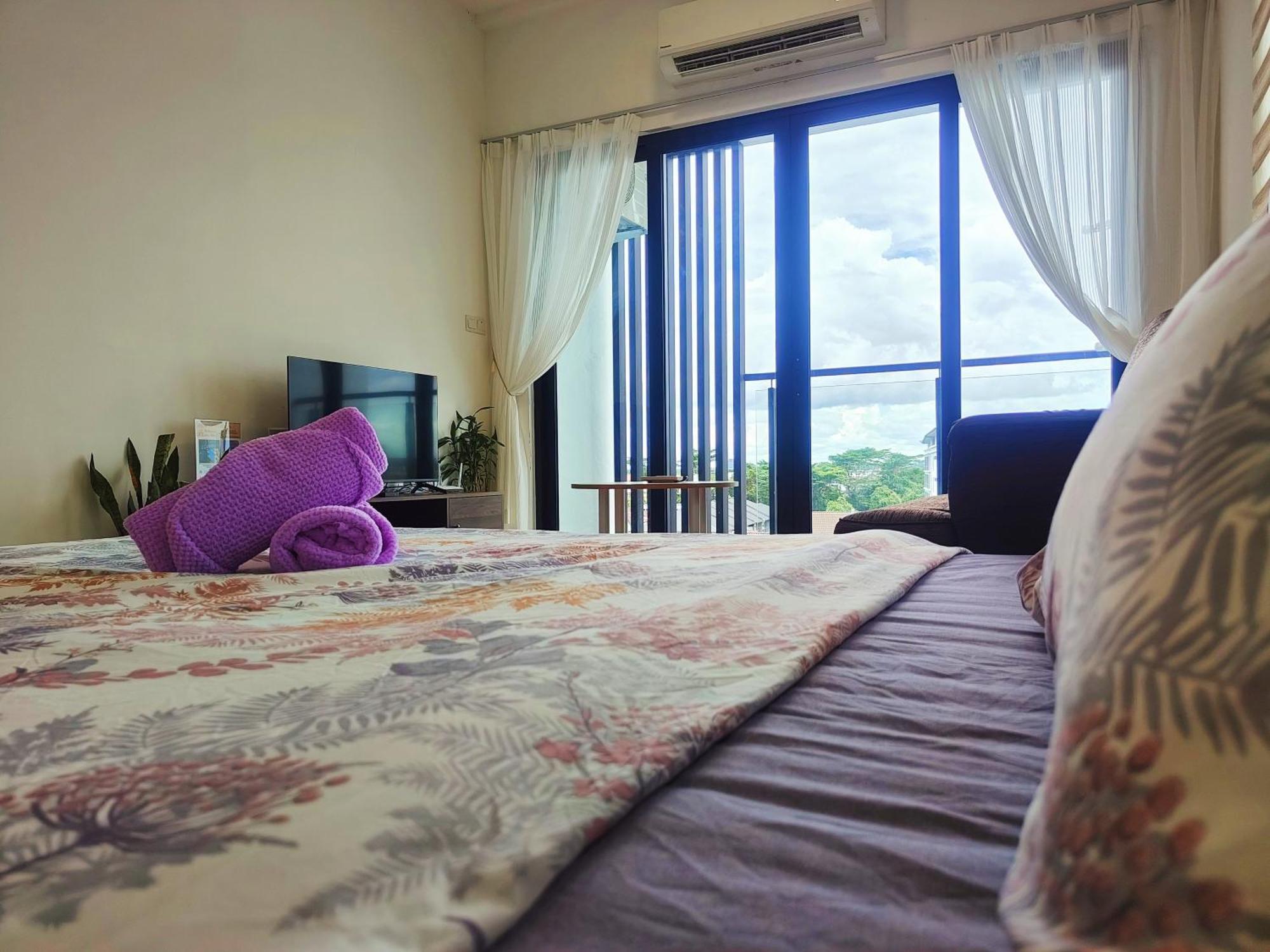 Apartment Gem Minimalist 2br 4beds Entire Kuching